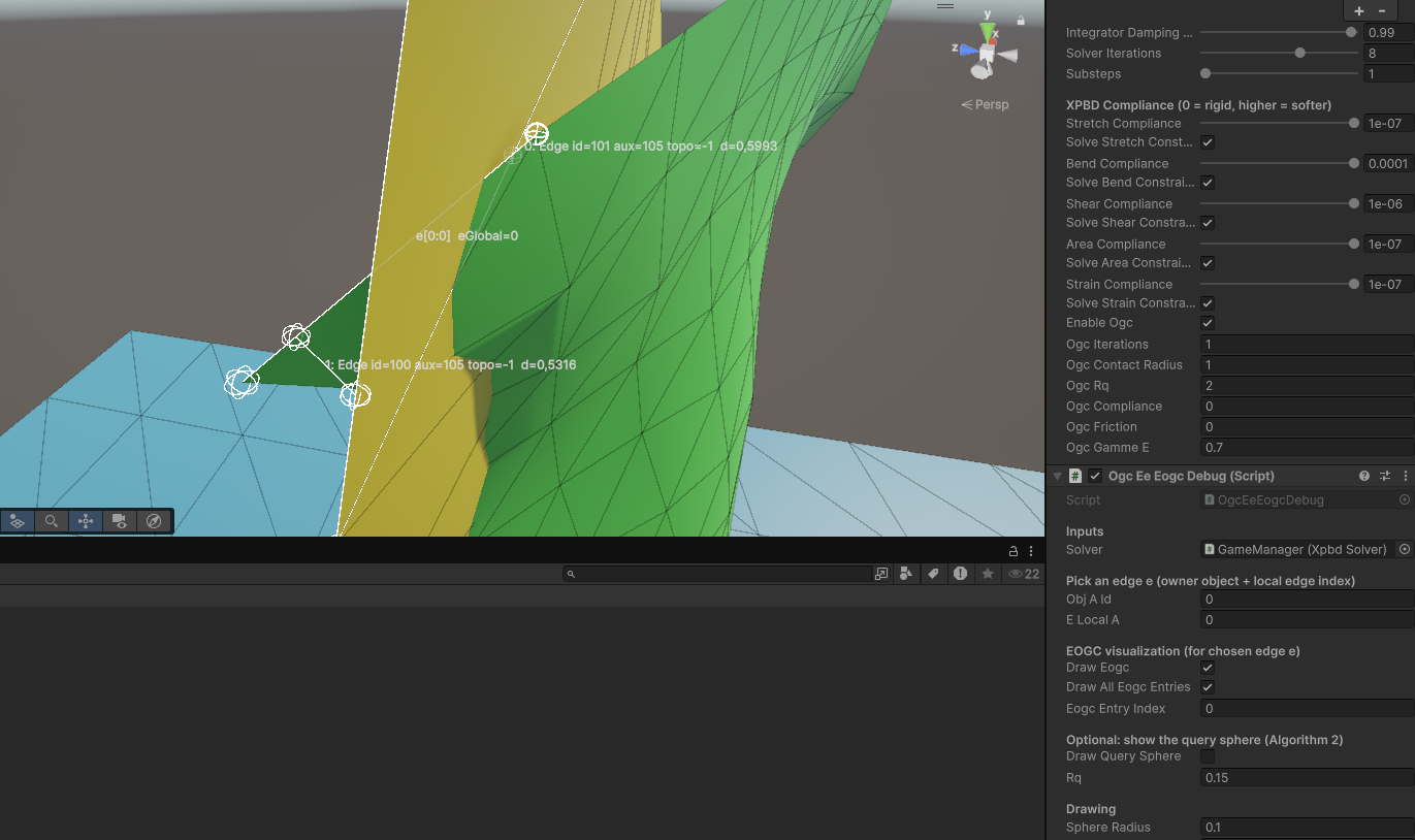 Edge - Edge Contact Detection