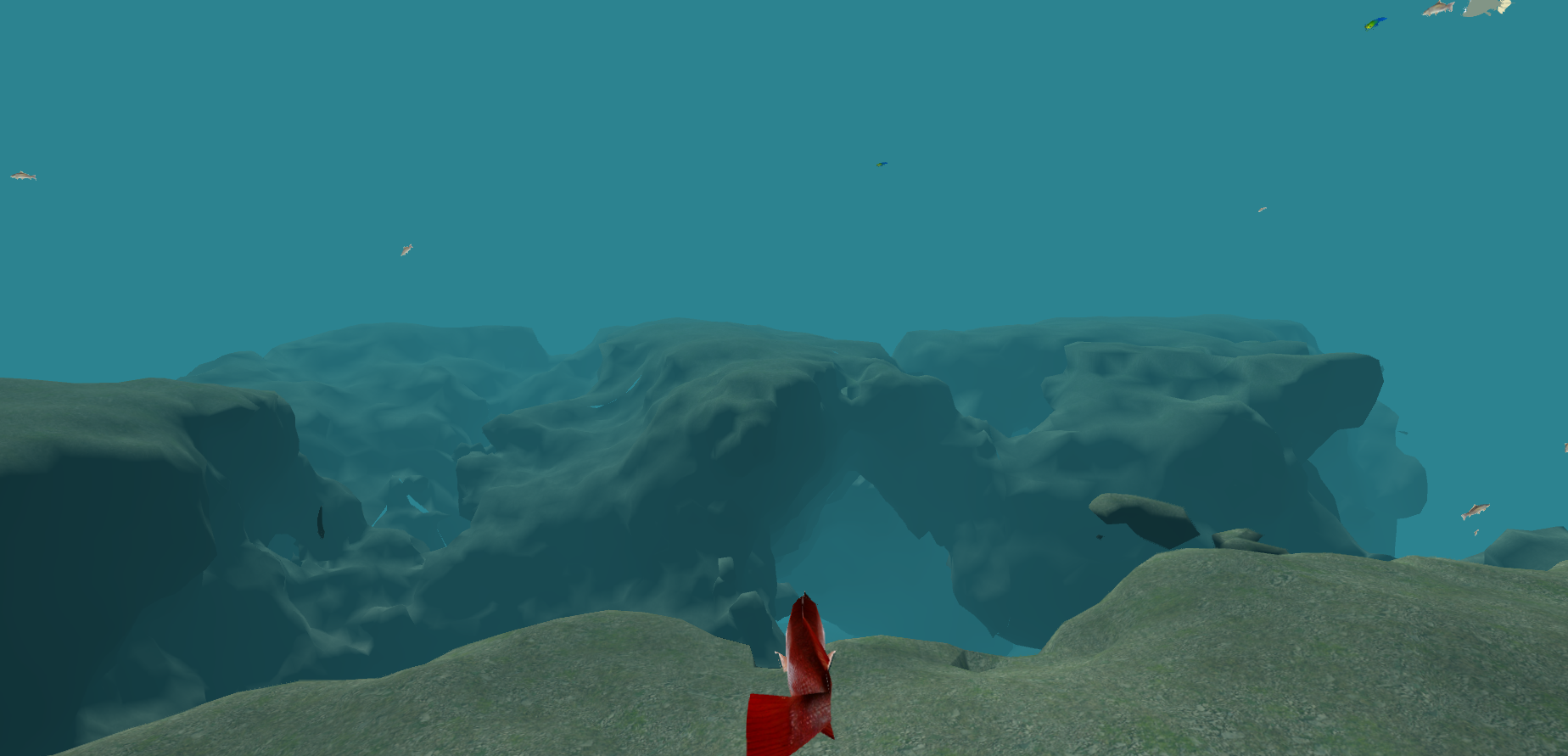 Sample real-time scene