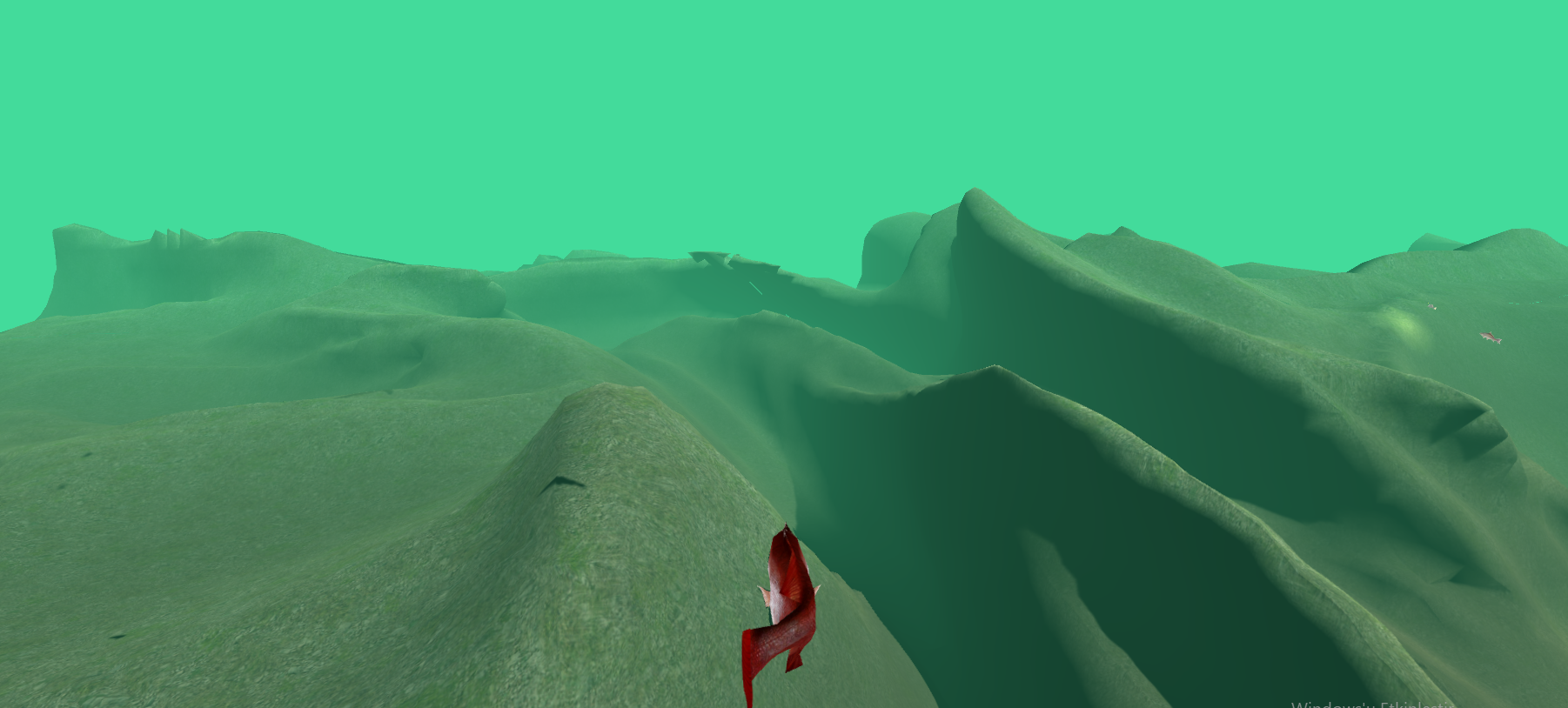 Sample real-time scene