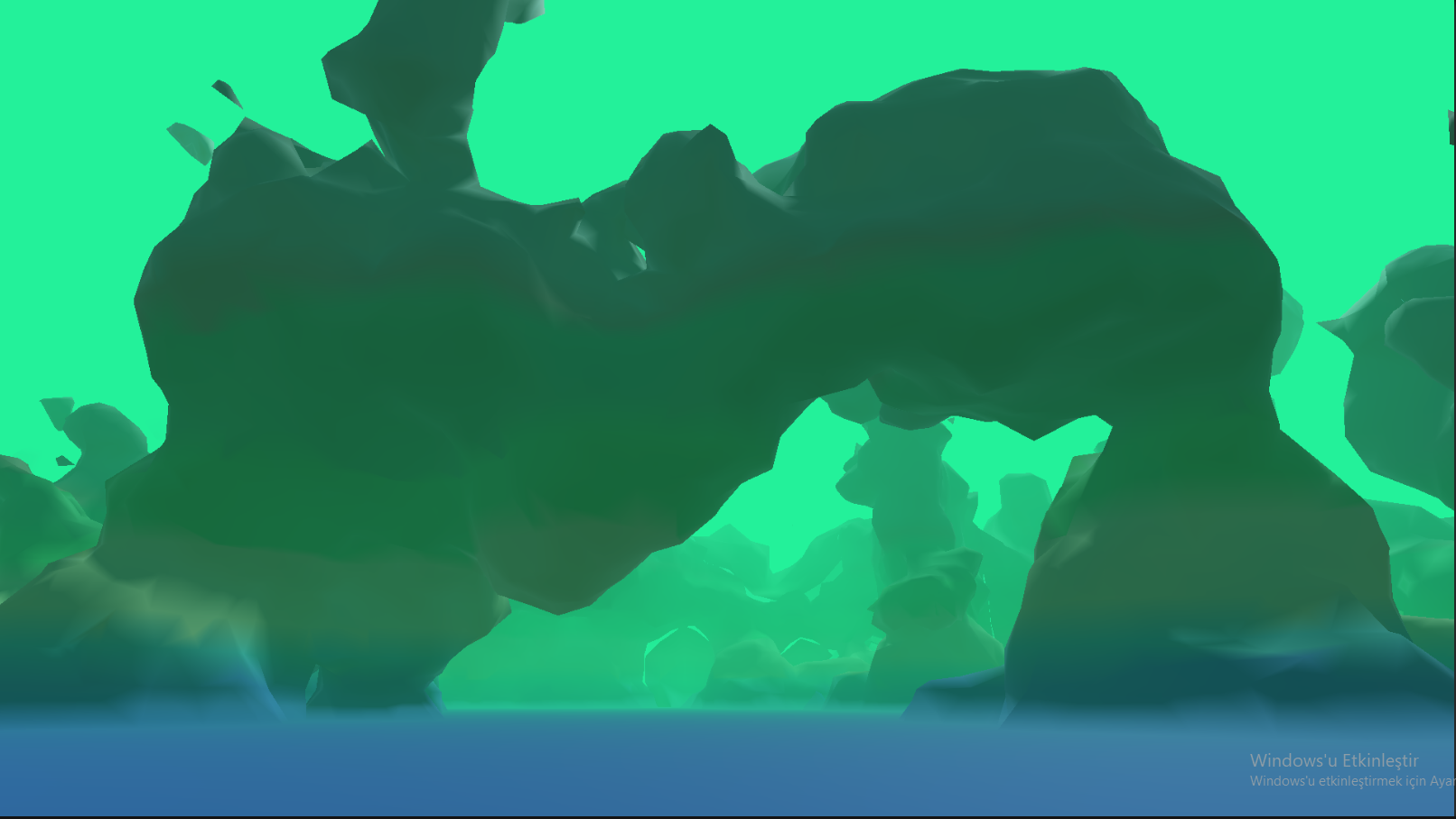 Sample generated terrain